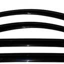 Auto Ventshade [AVS] Outside Mount Rain Guards For 2007-2013 Chevrolet Silverado, GMC Sierra 1500, CREW CAB; 07-14 Silverado/Sierra 2500HD-3500HD, CREW CAB | Window Vent Visors, 4 pcs. - Smoke | 94515