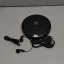 CD Player Portable with 60 Second Anti Skip, Stereo Earbuds, Includes Aux in Cable and AC USB Power Cable for use at Home or in Car