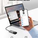 Vaydeer S5 Pro Mouse Jiggler with APP, Metal USB Mouse Mover with Remote Control and Timer Function,Simulate Movement to Prevent The Computer from Entering Sleep Mode,Plug-and-Play,Driver-Free