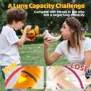 Outdoor Discovery Animal Caller for Kids Toddlers, Hunting Toys with 2 Modes & 30 Realistic Animal Sounds, Toys with 8" Horn and 5-Level Lights, Early Learning for Boys Girls (Pink)