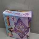 Dance Mat Toy for 3-12 Year Old Girls, Electronic Dance Pad with Wireless Bluetooth,Frozen 8-Button Music Princess Toys Play Mat for Kids with LED Light, Built-in Music, Toddlers Birthday Gift Ages 3+ (Purple)