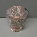 TOBUSA Crystal Cordless Table Lamp Rechargeable, Portable 6000mAh Battery Operated Lamp with 3 Color Temps & Stepless Dimming, Bedside Touch Small Desk Lamp, Rose Gold LED Night Light for Bedroom Bar