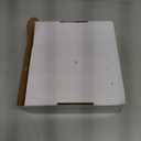 Sliding Patio Door Handle with Mortise Lock and keys, Key Cylinder and Keeper, 4-15/16" Hole Spacing, Sliding Glass Door Replacement Handle for Door Thickness from 1.5" to 2", Need to Drill (White)