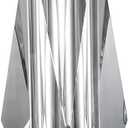 Crystal Flower Bud Vase 8.5 Inch, Christmas Decorations for Home Wedding or Gift - Clear with Gift Box