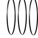 10 x 3 Pieces Turntable Belt Machine Recorder Rubber Belt for Repair Replacement Maintenance Most Kinds of Belt-Driven Turntables, 172MM