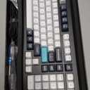 Keychron Q5 Max QMK/VIA Programmable Knob Wireless Custom Mechanical Keyboard, Tri-Mode Bluetooth 5.1/2.4GHz/USB-C Hot Swappable RGB Backlit PBT Gaming Keyboards, Brown Switch, 89 Keys, Black/White