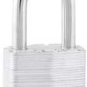 Master Lock 5DLF 2" Steel Pin Tumbler Padlock With 1-1/2" Shackle