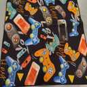 Video Game Rugs Carpets Gameing for Kids Teen Boy Room Bedroom, Colorful Gaming Floor Mats Area Rug for Living Room Gaming Chair Mat Hardwood, 59"*39" Area Rugs Carpet for Gamer Boys (3'3" x 4'11" (Rectangular), Dd-03)