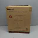 CHULUX Slim Espresso Machine with Milk Frother, 20 Bar Professional Italian Pump Espresso Coffee Machine for Home Cappuccino & Latte Maker, Stainless Steel, Creamy