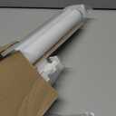 LazBlinds No Drill Blinds for Indoor Windows, Blackout Roller Shades, Cordless Window Blackout Blinds, Thermal Insulated Fabric UV Protection for Home and Office, 23" W x 48" H, White