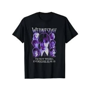 Wednesday I'm Not Weird Everyone Else Is Quote Comfort Colors Adult Heavyweight T-shirt Small