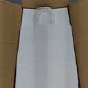 SUNEE 100 Pcs Gift Bags with Handles, 5.5x3.3x8 Inchs Small White Paper Gift Bags Bulk for Retail, Birthday Wedding Party Favors, Small Business and Paper Shopping Bag - White