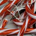 COOLWUFAN 12 Pack Christmas Candy Cane Pathway Markers, 22'' Candy Cane Christmas Decorations Pathway Lights Outdoor with 72 Warm Lights for Xmas Holiday Party Walkway Patio Garden Yard Lawn Decor