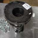 Fifth Wheel to Gooseneck Cushioned Trailer Hitch Adapter - 12" to 16" Adjustable Height Converter Gooseneck Trailer Hitch Adapter (Black)