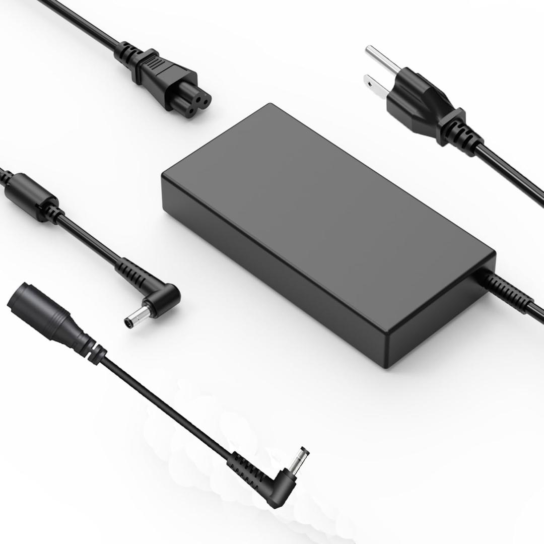 120W Laptop ChargerCompatible with MSI GE60 GE70 GF63 GP62 GV15 GE60 Thin 10SC 11UC MS-16R5 A12-120P1A A15-120P1A ADP-120MH D adp-120vh d chicony a17-120p2a 12th 13th14 15 Gaming Power Supply