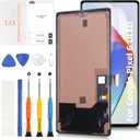 OLED for Google Pixel 6 6.4" Screen Replacement with Frame (Fingerprint Cable Transfer Required) Display Assembly with Touch Digitizer Repair Tools Kit GB7N6 G9S9B16 G9S9B GR1YH