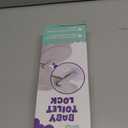 Toilet Locks Baby Proof (2-Pack) Ideal Baby Proof Toilet Lid Lock with Arm  No Tools Needed Easy Installation with 3M Adhesive  Top Safety Toilet Seat Lock  Fits Most Toilets, White