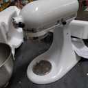 KitchenAid Classic Series 4.5 Quart Tilt-Head Stand Mixer K45SS, White