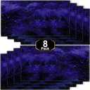 Aheroi 8Pcs Fluorescent Light Covers for Ceiling Lights, 4 x 2 Feet Magnetic Classroom Light Covers Light Filters, Ceiling Light Shade Drop Ceiling Light Cover(Starry Sky Style)