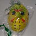 Mask Cosplay Halloween Costume Mask Prop Horror Hockey Masquerade Props Mask (Yellow)