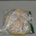 7 Pack Floral Hoop with Stand and LED Fairy Lights 10 inch Metal Rings for DIY Centerpiece Table Decorations Crafts Macrame Rings Hoop Wreath Dream Catcher Rings Wedding Christmas Wreaths, Gold