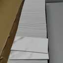 Yipscazo Peel and Stick backsplash 3 x 6 Inches 3D PVC Composite Wall Tile Stick on Backsplash Tile for Kitchen Bathroom, Laundry Room, Fireplace (Glossy White, 160 Pieces)