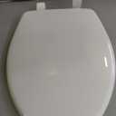 Bemis 7300SLEC Slow Close Toilet Seat, Easy Clean Hinges and Durable Plastic Seat, Made in USA, Elongated, Biscuit