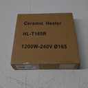 W11171119 8273994 Radiant Surface Element 6in Range Radiant Surface Element, Compatible with Whirlpool, Kenmore Electric Furnace Oven Replaces W11171119 AP6012390 PS11745598 PS11764915 W10823711