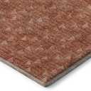 Addison Rugs Mayfield AMF514 Terracotta 2'3" x 7'6" Indoor Premium Machine Washable Runner Rug, Silky Soft, Easy Clean, Non Shedding, Bedroom, Living Room, Dining Room, Kitchen, Patio Rug