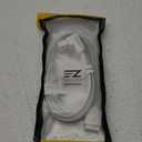 EZDIY-FAB Shield PCIE 5.1 GPU Extension Cable with 90 Degree 12V-2x6 Angle Adapter,16pin (12+4) 12VHPWR PCIe 5.1 PSU Cable Extension for RTX 40/50 Series with Combs-Reverse Type-White