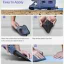 Waterproof Seam Tape, 4 Inch x 33 Feet RV Roof Seam Tape for Repair, Leaks, Heavy Duty Adhesive Tape for RVs Roof Joints Bonds All Surfaces, Weatherproof & UV Resistance Leaks Repair Tapes