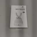 Magentak Ultrasonic UShaped Toothbrush for Teeth Whitening, Electric Toothbrush for Adults 360degree Cleaning,3 Brush Heads, Wireless Charging and IPX7 Waterproof Kit for Travel or Home(Black)