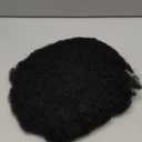 Afro Toupee for Black African Men - Curly Afro Hair Replacement Unit, Men's Weave, Bald Wig, Afro Man Wig