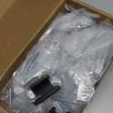 20 Pack Square Matte Black Kitchen Cabinet Knobs Black Drawer Dresser Knobs Cabinet Handles for Cupboard Closet Bathroom Kitchen Cabinet Hardware,Solid Zinc Alloy (1.5 Inch)