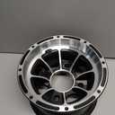 Buachois ATV Wheel, 8in Aluminum Alloy Wheel Rim, High Strength Sporty Look, Compatible with ATV Quad Buggy