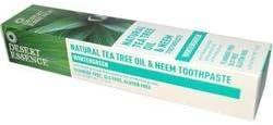 Tea Tree Oil Toothpaste - Fluoride Free Neem Wintergreen, 7 oz