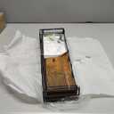 Floating Shelves Set of 3, Home Wood Wall Shelf, Farmhouse Shelf for Bedroom, Wall Mounted Floating Shelf for Living Room, Bedroom, Bathroom, Kitchen, Office (Black)