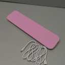 2-in-1 Heated Wrist Rest Set, Ergonomic Memory Wrist Pad with RGB Lights and Non-Slip Base, Keyboard Mouse Wrist Rest for Computer Laptop Office Work and PC Gaming (Pink)