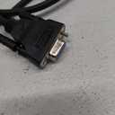 DTech 5ft DB9 RS232 Serial Cable Male to Female Extension Simple Null Modem Cord Cross TX RX Line 2 Pin Crossed for Computer Switch Router Data Communication (5 Feet, Black)