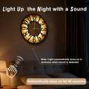 Glow in The Dark 24’’ Large Wall Clock Battery Operated