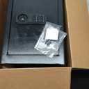 3.4 Cub Large Safes for Home, Digital Security Home Safe Box Fireproof Waterproof with Programmable Keypad, Spare Keys and Alarm System, Anti-Theft Fireproof Document Box Money Safe for Valuables