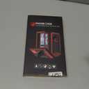 Compatible with iPhone 16E Metal Heavy Duty Case with Screen Slide Camera Cover Protector Kickstand Rugged Military Grade Drop Protection Aluminium Full Cover for Man Woman (Blue)