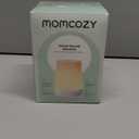 Baby Sound Machine, Momcozy White Noise Machine for Baby Sleeping with Night Light, Toddler Sleep Trainer with 34 Soothing Sounds, Timer, App Remote Control, Personal Sleep Routine (Wood Grain)