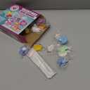 JOYIN 28 Packs Valentines Day Gift Cards with Mochi Squishy Toys, Kawaii Mochi Squishy Toy to Squeeze Stress Relief Fidget Toy for Kids Valentine Party Favor Classroom Exchange Prizes