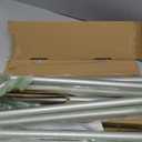 Vigorous Aluminum Tube, 4PCS 3/4" OD x 1Ft Length 6030 Aluminum Round Tube, 0.05" Wall Thickness, T5 Aluminum Tubing for DIY Projects, Home Decorations, Frames, Machine, Architectural Applications