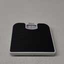 Adamson A21 Analog Scales for Body Weight - Up to 300 LB - New 2024 - Anti-Skid Rubber Surface + Large Numbers - Analog Bathroom Scale - Affordable - Durable - Black