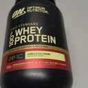 Optimum Nutrition Gold Standard 100% Whey Protein Powder, Vanilla Ice Cream, 2 Pound (Packaging May Vary) (EXP 08/01/28)