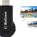 SmartSee MiraScreen Wireless Display Adapter Dongle 1080P HD Screen Mirroring Media Player TV Stick for Tablet Smartphone Compatible with Miracast Airplay DLNA