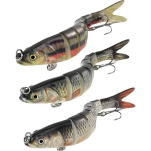 Pack of 2 UOZAZE Floating Swimbait Catfish Swimbait, Glide Bait for bass, Herring Lifelike Jointed swimbait for Bass Muskellunge Salmon Trout Walleye, Fast Sinking Bass Fishing Lure Pack of 2 UOZAZE Floating Swimbait Catfish Swimbait, Glide Bait for bass, Herring Lifelike Jointed swimbait for Bass Muskellunge Salmon Trout Walleye, Fast Sinking Bass Fishing Lure