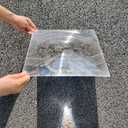 Fresnel Lens Large, 300x300mm, Focal Length 600mm, Acrylic Lens (not Glass), Olar Death ray for Physics Classroom, Magnifiying Sheet Fire Starter for Solar Heating, Solar Oven. (Focal Length 600mm)